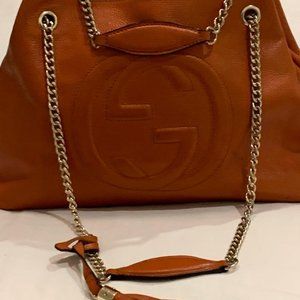 Gucci Orange Tote bag